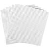 WYSWYG 6 piastre di base classiche, 25,4 x 25,4 cm, compatibili con tutte le principali marche, bianche