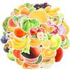 Foyods 120 adesivi per frutta e verdura, diversi adesivi realistici per bambini, divertenti adesivi per album di ritagli, laptop, telefono, tablet, bagagli, regali e ricompense