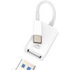 zoyuzan Adattatore da USB C a OTG 3.0 per Apple iPhone 15 a cavo Stick presa Type-c maschio USB-A femmina connettore per iPad Thunderbolt MacBook accessori fotocamera Pc Plug accessori compatibile per Samsung