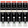 Amaprint 5 XL cartucce compatibili con Canon PGI 570 PGBK Nero per Pixma MG5700 MG5750 MG5751 MG6800 MG6850 MG7750 TS5000 TS5050 TS5055 TS6050 TS8050 TS9050 TS9055