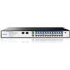 Goalake Switch PoE Gigabit 24 Porte con Cloud Management | 360W, 802.3af/at, 2 SFP, VLAN | Controllo via App, Riavvio Cloud, Portata 250m | Per Reti Professionali