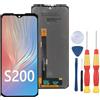 SiuVorZhi Display LCD compatibile con Doogee S200 LCD Display Touch Screen Assembly Parti di ricambio con strumenti.