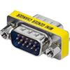 StarTech Accoppiatore VGA HD15 Slim Gender Changer M/M (GC15HSM) | Unisce Due Cavi VGA Maschio, Profilo Sottile, Estende Connessioni verso il Monitor