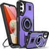 Tuvror Cover per Samsung Galaxy A14 5G /4G con Supporto. [Anello rotante a 360° e Supporto]. Cover protettiva antiurto per Samsung A14, Viola