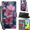 PHINIENLAND Cover per Xiaomi Redmi A1 / A2 / Poco C50 Case PU Pelle Custodia [Kickstand] [Chiusura magnetica] [Slot per Schede], Portafoglio Flip Custodia per Redmi A1 Plus / A2 Plus,Fiori