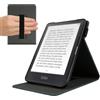 kwmobile Custodia verticale compatibile con Kobo Aura ONE - Cover con fascia mano e leggìo - Case Custodia e-Reader Flip