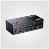 v AV Access Splitter HDMI 2.0 1 ingresso 4 uscite UHD 4K@60Hz 1080p@120Hz con downscaling automatico, latenza zero 18 Gbps, splitter HDMI 1×2 4K con HDR10 e 3D, audio HD Lossless, HDCP 2.2, EDID automatica