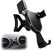 SPTSSWET Supporto per Telefono per Audi a3 8p (2004-2013) In Lega Di Alluminio, Blocco Automatico a Gravità Ruotabile a 360° per Smartphone