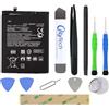 OnlyTech - Batteria di ricambio Premium per ASUS Zenfone Max Pro (M1) - 5000mAh - Qualità identica a C11P1706 con kit di riparazione 10 Strumenti
