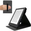 kwmobile Custodia Compatibile con Kobo Glo HD/Touch 2.0 - Cover Fascia e Leggìo Verticale - e-Reader Flip Case - Protezione grigio