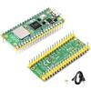 Wonrabai Pico 2 W with Pre-Soldered Header Compatible with Raspberry Pi Pico 2 W Board, Pico 2 W Kit +USB Cable, 2.4GHz 802.11n WIFI and Bluetooth 5.2, RP2350 Chip, Dual-Core& Dual-Architecture Design