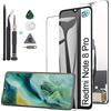 RongZy Schermo per Xiaomi Redmi Note 8 PRO M1906G7I M1906G7G Display LCD Touch Screen Digitalizzatore Interno per Redmi Note 8 PRO Sostituzione Assemblea con Strumenti(6.53, Nero)