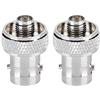 Tyenaza 2 Pz SMa Femmina a BNC Femmina Connettore Converti Adattatore Compatibile con BaoFeng Radio Bidirezionale UV-5R FD-880 Project Mobile Antenna