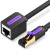 VENTION RJ45 Cat7 cavo prolunga Vent, cavo Ethernet Extender rete Cat7 cavo patch Ethernet RJ45 cavi schermato maschio a connettore femmina 8m/26ft