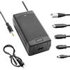 Yasco Power Yasco - Caricatore a batteria al litio multiplo per biciclette elettriche, scooter, e-bike, barca, moto, Xiaomi ioni di litio (42V 3A+6 pezzi)