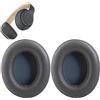 Sodorous 3 Cuscinetti Auricolari di Ricambio per Cuffie Beats Studio 2 e 3 - Memory Foam con Morbida Pelle Proteica - Grigio Ombra - Compatibili con Modelli con Cavo e Senza Fili