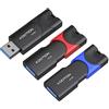 KOOTION Chiavetta USB 64 GB 3 pezzi USB 3.0 USB C Stick Flash Drive Drive Retractable USB Flash Drive Ultra High Speed Memory Stick con indicatore LED per memorizzazione dati