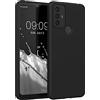 kwmobile Custodia Compatibile con TCL 30 E / 30 SE Cover - Back Case per Smartphone in Silicone TPU - Protezione Gommata - nero matt