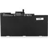 JPking CS03XL Batteria per laptop HP EliteBook 745 755 840 850 G3 G4 848 G3 ZBook 15u G3 G4 mt42 mt43 T7B32AA HSTNN-I33C-4 HSTNN-I33C-5 HSTNN-I41C-4 HSTNN-IB6Y HSTNN-UB6S HSTNN-IB6Y CS03046XL-PL 46WH