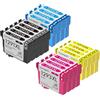 Cartridgeify 17x T1295 T12 XL Cartucce d'inchiostro Compatibile con Epson T1291 T1292 T1293 T1294 Multipack, per Workforce WF-3520 WF-3540, Stylus SX235W SX425W SX445W, Stylus Office SX435W BX635FWD