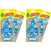 Arbre Magique Duo Pack Muschio Bianco - Profumatore per Auto - 7 Settimane di Fragranza Fresca e Rilassante - Durata Costante - Pfofumo di Pulito - Aroma Fresco e Rilassante (Confezione da 2)