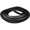 cyclingcolors Paracolpi Portiere Universale Auto Protezione Proteggi Portiere Auto Senza Colla Antigraffio Bordi Porta Gomma Forma di U, nero