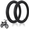 Runfarr Confezione da 2 camere d'aria per bici elettrica, 20 x 4,0, colore: nero