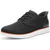 Bruno Marc Sneakers Eleganti Uomo in Mesh - Scarpe Casual Leggere Stringate Oxford Ideali per Camminare,Size 41,Bianco,BMUMOX2415