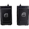 ZhanNuoBHd Pulsantiera Alzacristalli Per Benz Per Smart 451 Per Fortwo Per Cabrio 2007-2019 A4519051700 A4519051800 Auto Finestra Elettrica Regolatore Interruttore Pulsante Pulsante Alzavetro Auto(A4519051800)