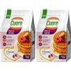 Cuore - Pancake fonte di proteine. Confezione da 16 pancake soffici e dorati. Con Olio Cuore e Vitamina B1. Ideali per Colazione e Merenda