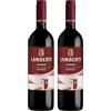 Lamberti Garda DOC Rosso - Vino Rosso, 750 ml (Confezione da 2)