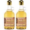 Nonino Distillerie Nonino, Grappa Vuisinar Riserva 24 Mesi, Invecchiata in Piccole Botti di Ciliegio - Bottiglia in Vetro da 700 Ml (Confezione da 2)