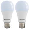 BLAUPUNKT Lampadina LED Classica A65, lampada LED, E27, 18W, sostituisce da 180W, Bianco freddo 6000K, luce fredda, non dimmerabile, 1980 lumen, ambienti, interno esterno, 1 pezzo (confezione da 2)