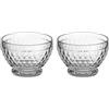 Villeroy & Boch Boston Coloured Coppetta, Cristallo, Trasparente (Confezione da 2)