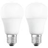OSRAM Superstar Classic A Lampadina LED con Riflettore, Attacco: E27, Bianca Calda, 2700 K, 5 W, Equivalenti a 50 W, LED SUPERSTAR PAR20, Opaco, Taglia Unica (Confezione da 2)