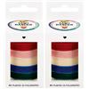 folia 12142 - Nastri di velluto CLASSIC, 5 x 2 m, mix di nastri di velluto in colori classici, come nastro decorativo per fiocchi o come nastro da regalo (Confezione da 2)