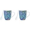 Veeiid Arty Van Gogh "Iris" - Set di Tazze (Confezione da 2)