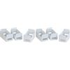 Wenko 54025100 - Cassetti portaoggetti, 15 x 18 x 40 cm, colore: Bianco (Confezione da 2)