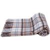 MA.AL.BI 1947 Plaid Scozzese 100% Pura Lana Misura 150X180 cm (Torrone)