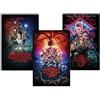 Close Up Stranger Things - Set di 3 poster Season 1, 2 e 3 (61 cm x 91,5 cm)