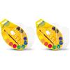 CRAYOLA - Set 12 Acquerelli con Pennello, Tavolozza Richiudibile con Coperchio, Attività Creativa per Bambini, Colori Assortiti, 53-8434 (Confezione da 2)