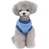 Voarge Maglione in peluche a costine per animali domestici, maglione morbido e spesso per cani cuccioli, maglione lavorato a maglia per animali domestici, cappotto comodo per animali domestici, cachi,
