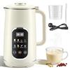Strixorn Macchina per il latte di noci 1200ml, macchina per il latte di soia con 12 lame e 9 funzioni, macchina per il latte d'avena per latte di mandorle, latte vegetale, bevanda a base di cereali, timer