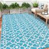 Enyhom Tappeto da Esterno Resistente alle Intemperie 240 x 300 cm, Grande Plastica Tappeto da Giardino Resistente ai Raggi UV, Resistente ai Colori per Esterni, Balcone, Pavimento, Camper, Cortile