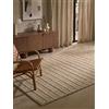 Ted Baker Tappeto di lana Parker - Tappeto naturale per soggiorno, 100% lana, tessuto a mano e senza tempo, in fibra naturale Skandi, per soggiorno, camera da letto, sala da pranzo, beige, 160 x 230