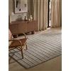 Ted Baker Tappeto di lana Parker - Tappeto naturale per soggiorno, 100% lana, tessuto a mano e senza tempo, in fibra naturale Skandi, per soggiorno, camera da letto, sala da pranzo, grigio, 160 x 230