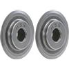 Set 4 Ruote Di Ricambio Per Tagliatubi In Acciaio Al Manganese 38x19x9mm: Lame Ultra Sottili Per Tubi In Rame, Plastica E Alluminio