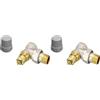 Danfoss 013G0003 Valvola Termostatica Ra-Fn 15, Grigio, 1/2 (Confezione da 2)