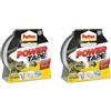 Pattex Power Tape, Nastro Telato Americano, Nastro Isolante Extra Forte per Carichi Pesanti, Per Tutti i Materiali, Impermeabile, Universale, Per Riparazioni, Fissaggio, Imballaggio, Bianco, 48mmx10m