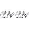 Geberit Duofix 111815001 - Kit per montaggio a parete in legno massiccio o a secco, 65179 0 (Confezione da 2)